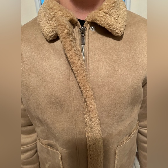Girls Faux suede jacket - Picture 3 of 7